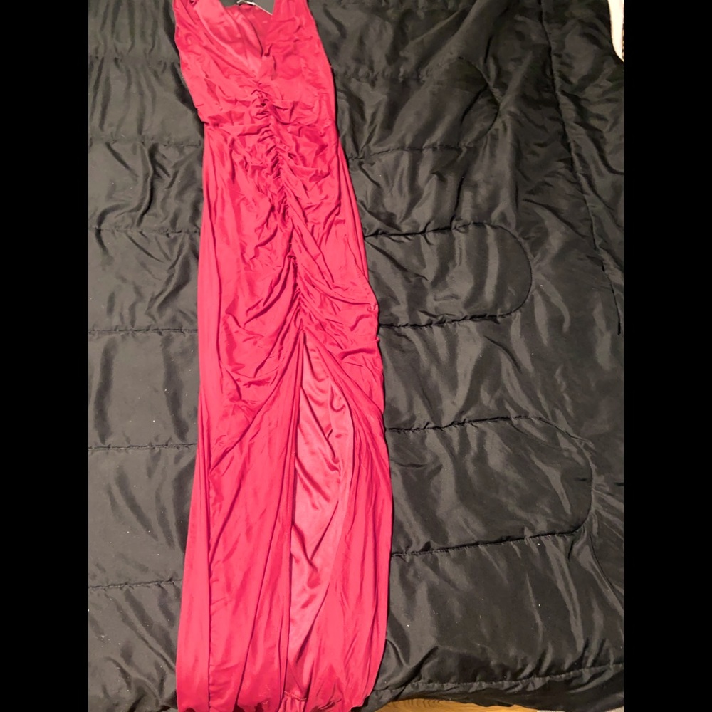 Burgundy Formal dress